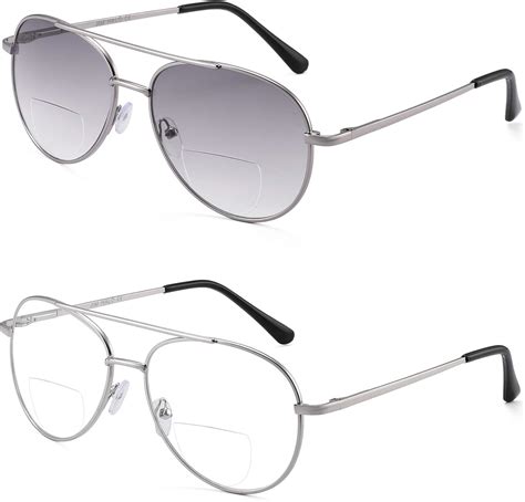 aviator bifocal reading glasses.